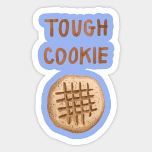 Tough Peanut Butter Cookie Sticker